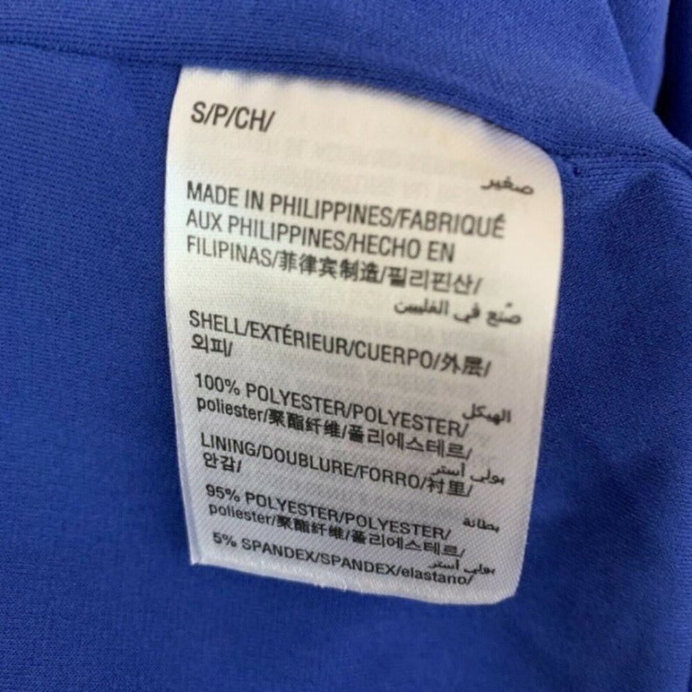 INC Royal Blue Ruffled V-Neck Midi Dress Size Small NEW - Picture 7 of 8